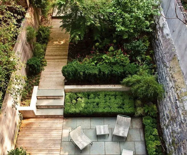 郑州别墅庭院设计,别墅私家花园,绿色大地园林